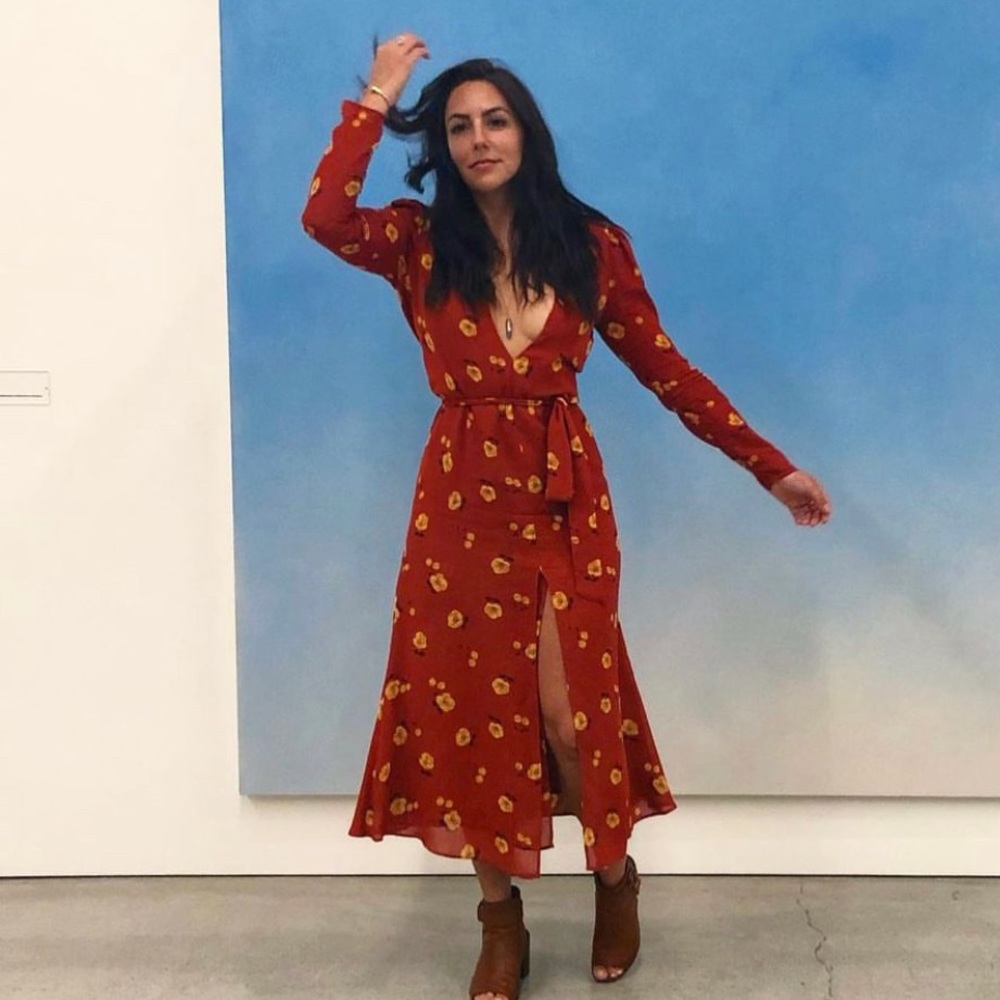Floral Reformation dress